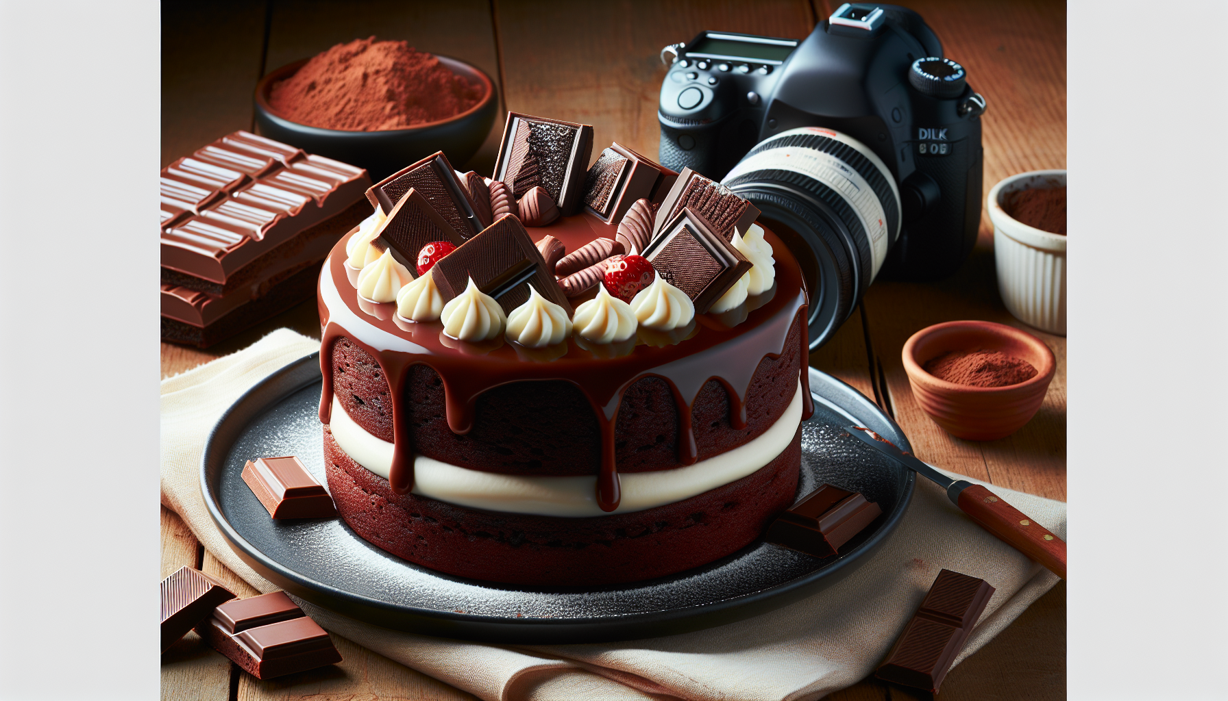 torta al cioccolato al latte